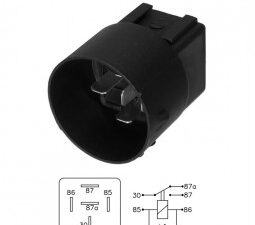 Relays/ RELAY ESTANCO PEUGEOT 306 DIESEL INYECCION / 12V - 40 AMPERES - 5 TERMINALES / Maromec un Aliado para tu Comercio