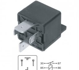 Relays/ RELAY INTERRUPTOR DE BOCINA. LUCES Y ACCESORIOS UNIVERSAL / 24V - 70 AMPERES - 4 TERMINALES / Maromec un Aliado para tu Comercio