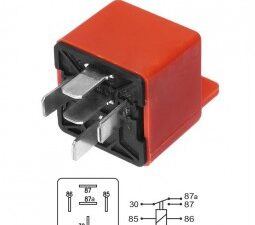 Relays/ RELAY NORMAL CERRADO PARA EQUIPO VIGIA / 12V - 40 AMPERES - 5 TERMINALS / Maromec un Aliado para tu Comercio