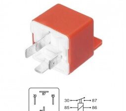 Relays/ RELAY INTERRUPTOR UNIVERSAL DE ACCESORIOS - RELAY CALENTADOR DE AGUA PARA MATE WEIMAR / 12V - 40 AMPERES - 4 TERMINALES / Maromec un Aliado para tu Comercio