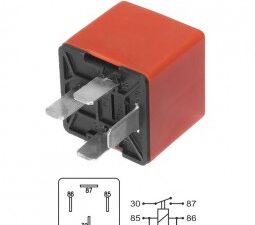 Relays/ RELAY DE BOCINA. FAROS Y AIRE ACONDICIONADO VW CARAT - GOL HASTA «95 - SAVEIRO - QUANTUM - SENDA / 12V - 40 AMPERES - 4 TERMINALES / Maromec un Aliado para tu Comercio