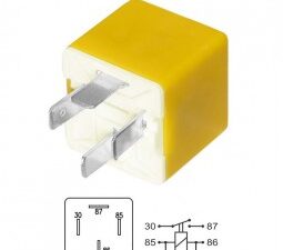 Relays/ RELAY DE LUNETA TERMICA. LUCES Y ARRANQUE FORD ESCORT HASTA ´94 / 12V - 50 AMPERES - 4 TERMINALES / Maromec un Aliado para tu Comercio