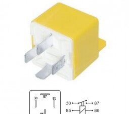 Relays/ RELAY INTERRUPTOR UNIVERSAL DE ACCESORIOS / 24V - 30 AMPERES - 4 TERMINALES / Maromec un Aliado para tu Comercio